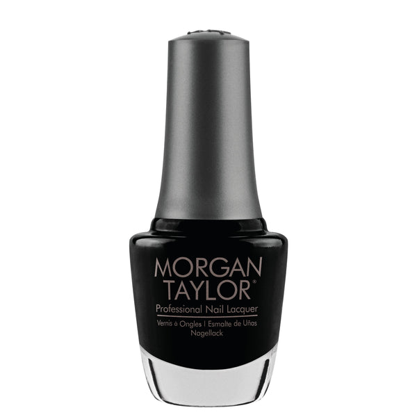 Morgan Taylor Professional Nail Lacquer Black Shadow. Küünelakk 15ml