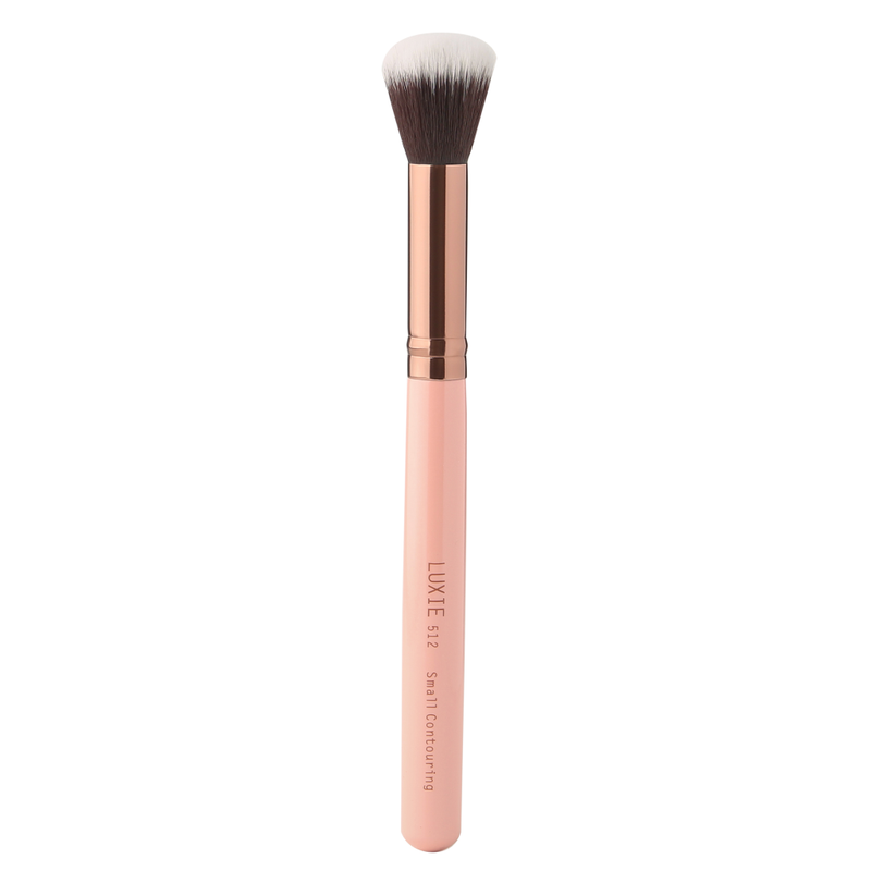 Luxie Rose Gold Collection 512 Small Contouring Brush. Väike kontuurimispintsel 1tk
