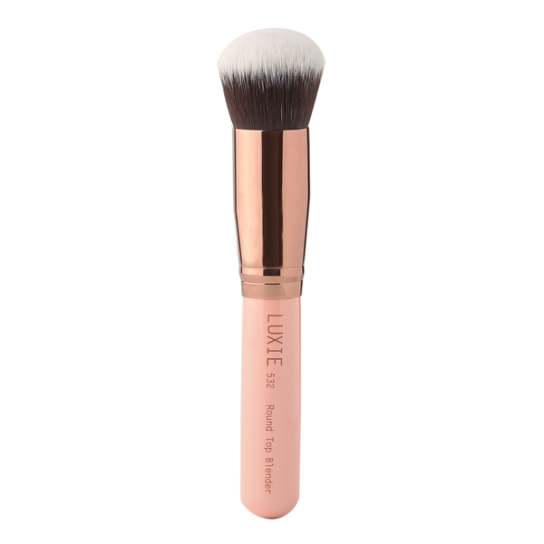 Luxie Rose Gold Collection 532 Round Top Blender/Kabuki Brush. Ümara otsaga hajutamispintsel 1tk