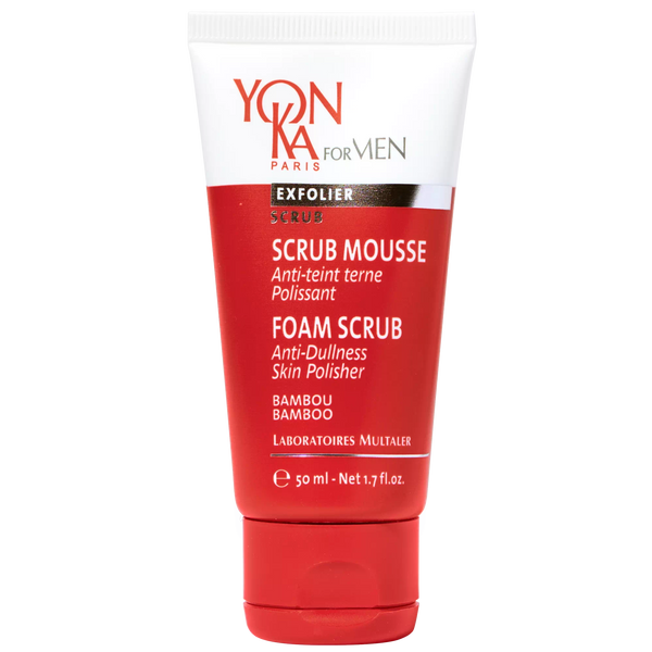 Yon-Ka For Men SCRUB MOUSSE. Foam Scrub Anti-Dullness. Näokoorija 50ml