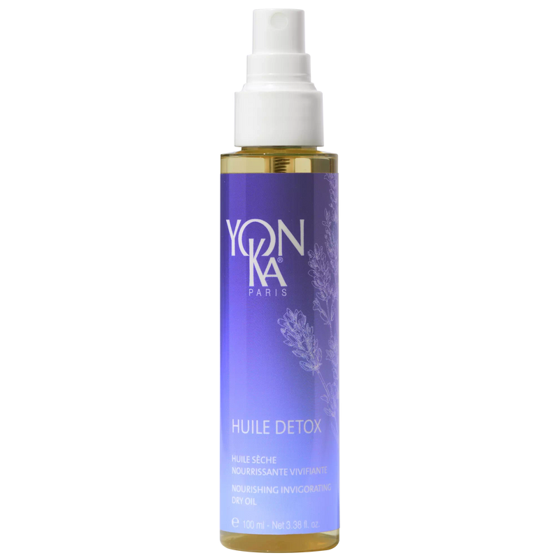 Yon-Ka Aroma Fusion HUILE - DETOX. Nourishing Invigorating Dry Oil. Kuivõli lavendli ja käokulla eeterliku õliga 100ml