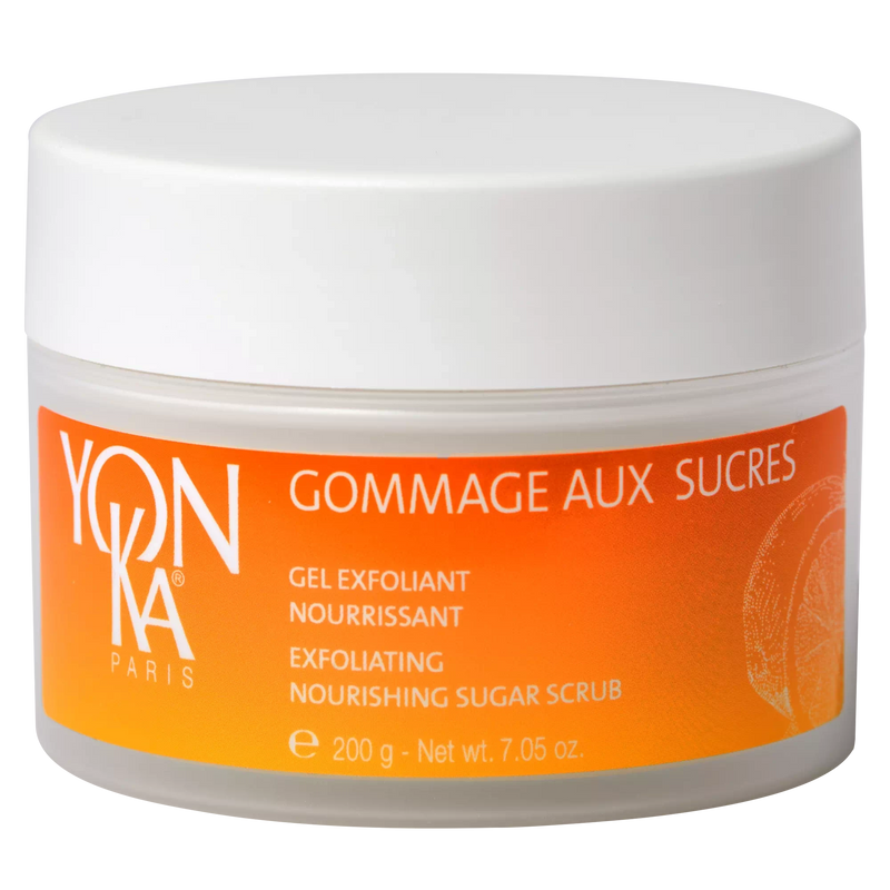 Yon-Ka Aroma Fusion GOMMAGE SUCRE - VITALITE. Exfoliating Nourishing Sugar Scrub. Suhkrukoorija mandariini ja magusa apelsini eeterliku õliga  200ml