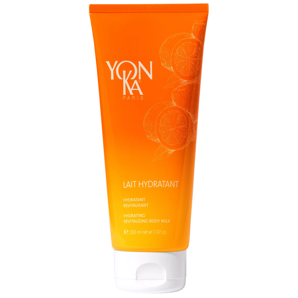 Yon-Ka Aroma Fusion LAIT HYDRATANT - VITALITE. Hydrating, Revitalizing Body Milk. Kehapiim mandariini ja magusa apelsini eeterliku õliga (erinevad suurused)