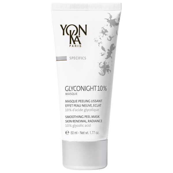 Yon-Ka Specifics GLYCONIGHT 10% MASQUE. Smoothing Peel Mask, Skin Renewal, Radiance 10% Glycolic Acid. Kooriv öökreem 50ml