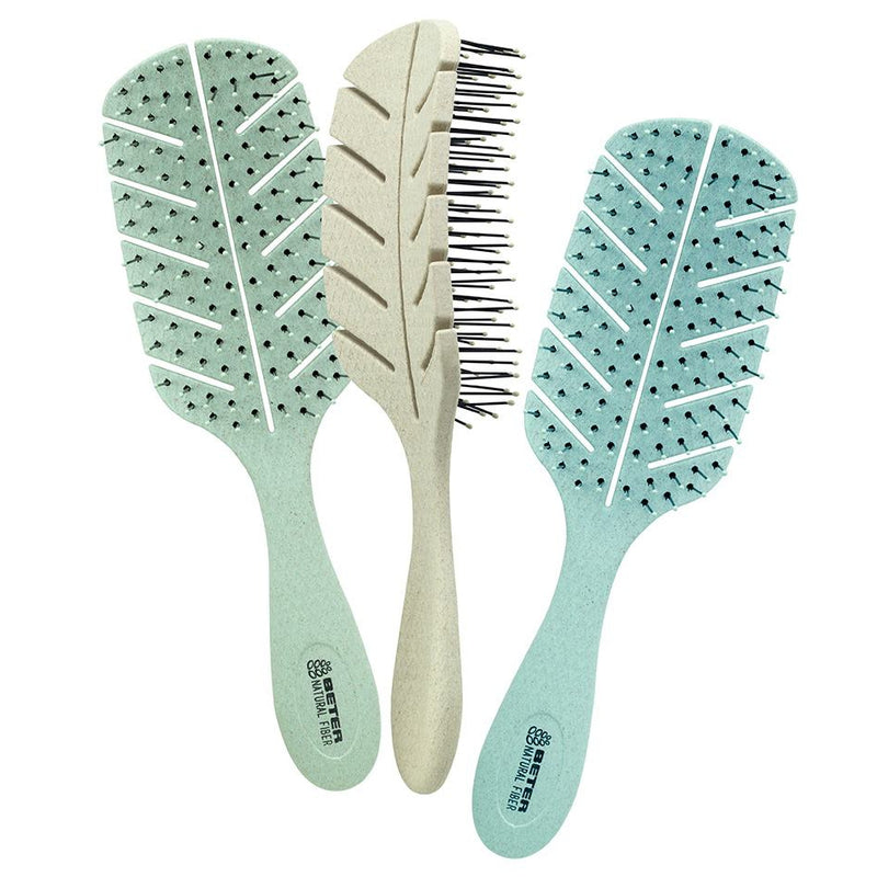 Beter Natural Fiber Detangling Brush. Nailonharjastega pusahari kaitsvate harjaseotstega