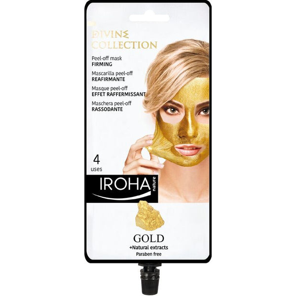 Iroha Nature Divine Peel-Off Mask Firming Gold. Pinguldav peel-off mask kullaga 25ml