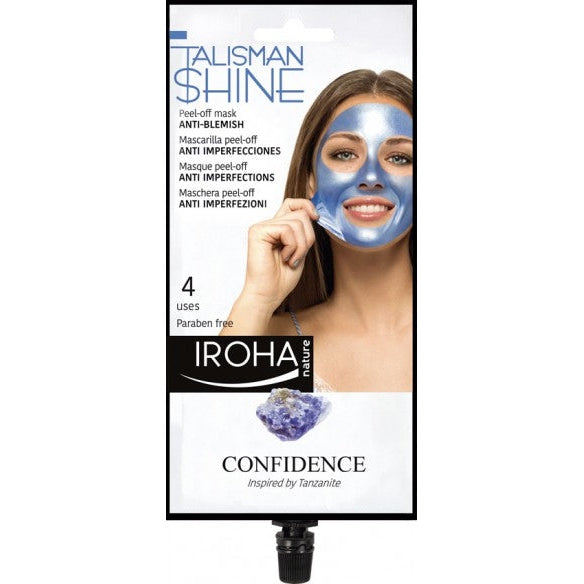 Iroha Nature Talisman Shine Peel-Off Mask Anti-Blemish Confidence. Vistikevastane peel-off mask 25ml