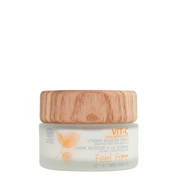 Feel Free Vit-C + Hyaluronic Acid Vitamin Booster Cream. Näokreem C-vitamiini ja hüaluroonhappega 50ml