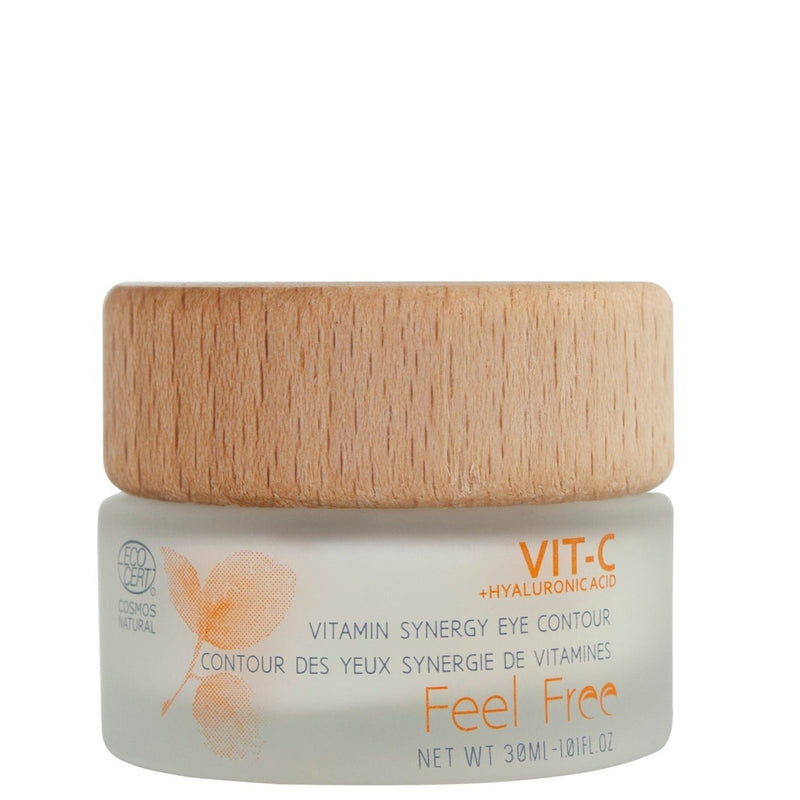 Feel Free Vit-C + Hyaluronic Acid Vitamin Synergy Eye Contour. Silmakreem C-vitamiini ja hüaluroonhappega 30ml