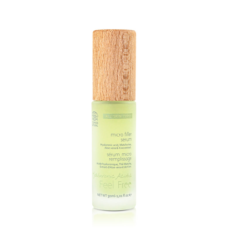 Feel Free Hyaluronic Acid Micro Filler Serum, All Skin Types. Hüaluroonhappe mikroosakestega täiteseerum kõikidele nahatüüpidele 30ml