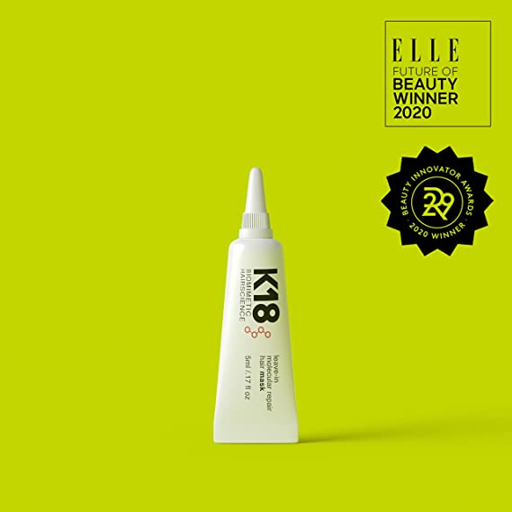 K18 Biomimetic Hairscience Leave-In Molecular Repair Hair Mask. Pähejäetav molakulaarne mask (erinevad suurused)