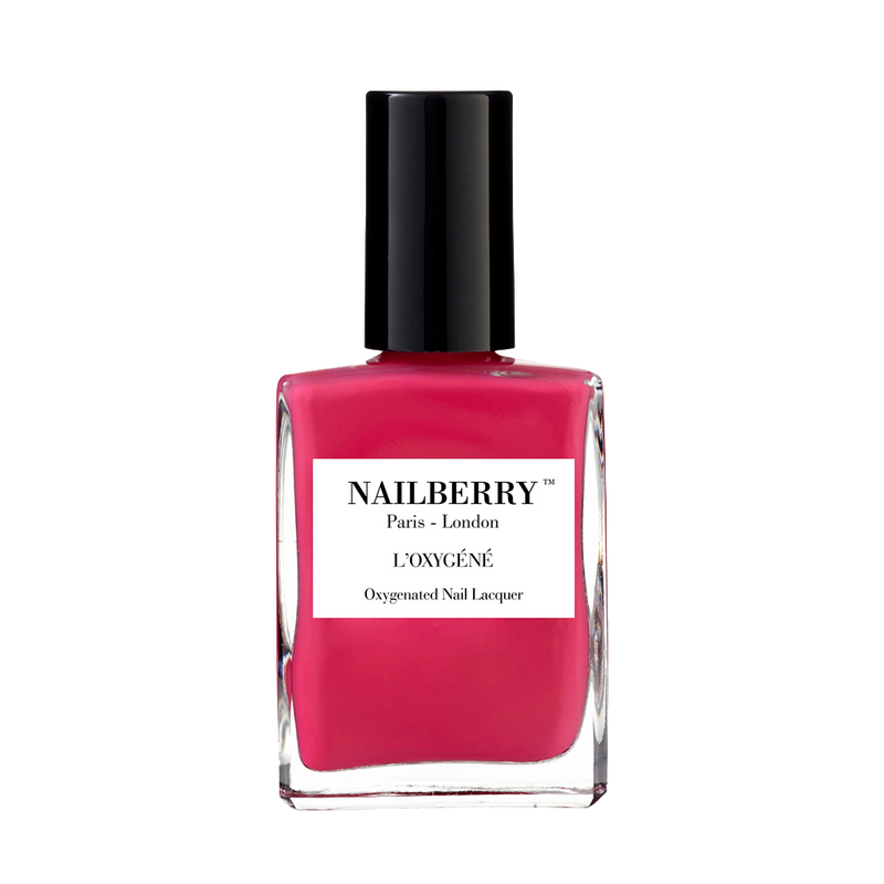 Nailberry Oxygenated Nail Lacquer Pink Berry. Vegan küünelakk 15ml