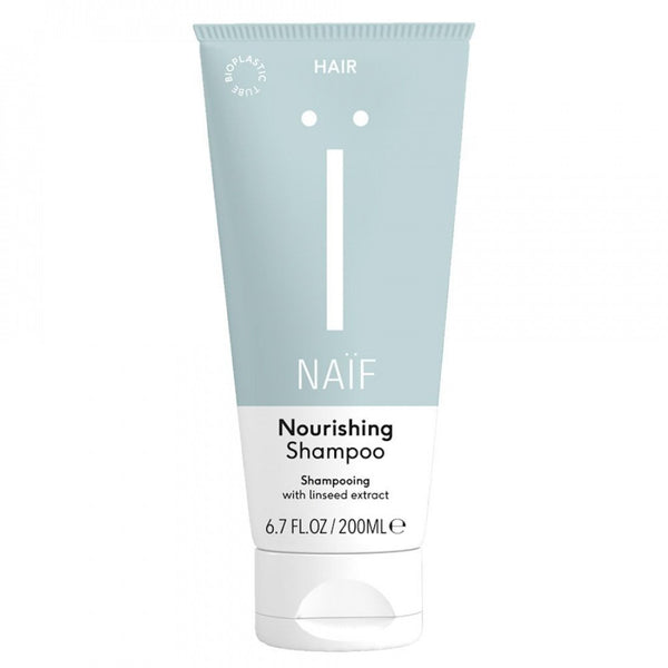 Naïf Hair Nourishing Shampoo With Linseed Extract. Toitev šampoon linaseemne ekstraktiga 200ml