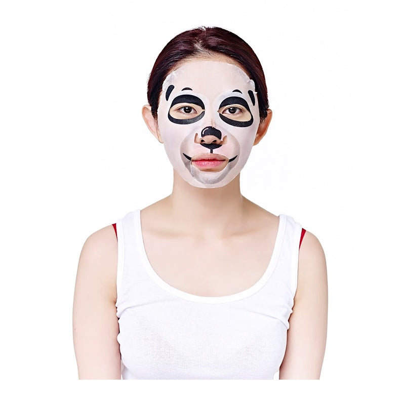 Holika Holika  Baby Pet Magic Mask Sheet Vitality, Panda. Kangasmask tumedate silmaaluste vastu, panda 22ml