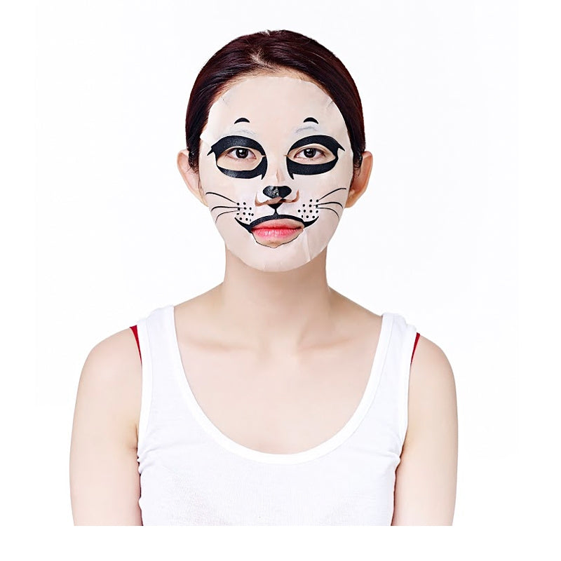 Holika Holika  Baby Pet Magic Mask Sheet Soothing, Cat. Rahustav ja niisutav kangasmask, kass 22ml