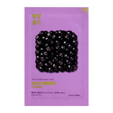 Holika Holika  Pure Essence Mask Sheet Acai Berry, Nourishing+Vitality. Vitamiinidega kangasmask acai marjade ekstraktiga 23ml