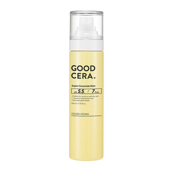 Holika Holika  Good Cera Super Ceramide Mist For Sensitive And Dry Skin. Keramiididega näosprei tundlikule/kuivale nahale 120ml
