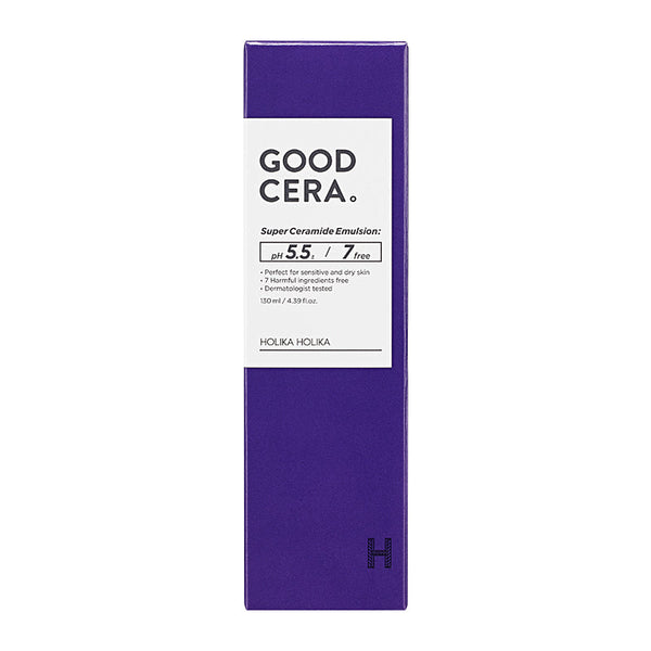 Holika Holika  Good Cera Super Ceramide Emulsion For Sensitive And Dry Skin. Keramiididega emulsioon tundlikule/kuivale nahale 130ml