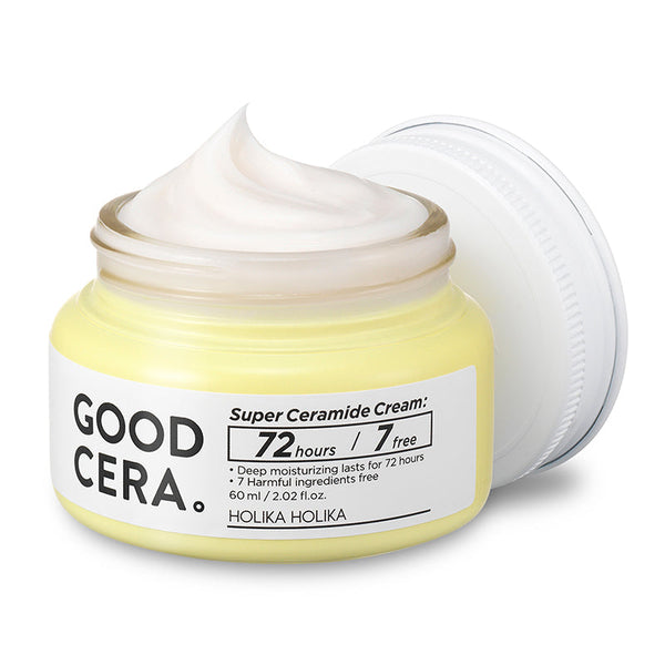 Holika Holika  Good Cera Super Ceramide Cream 72H. Sügavniisutav näokreem keramiididega tundlikule/kuivale nahale 60ml