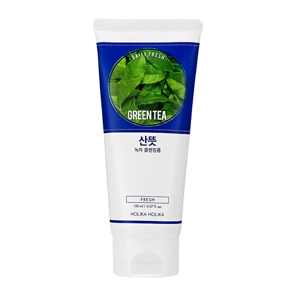 Holika Holika  Daily Fresh Green Tea Cleansing Foam, Fresh. Puhastusvaht fermenteeritud rohelise tee ekstraktiga 150ml