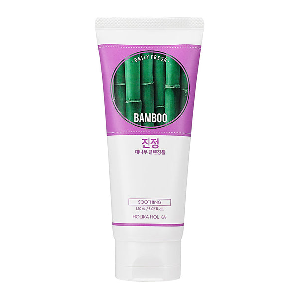 Holika Holika  Daily Fresh Bamboo Cleansing Foam, Soothing. Puhastusvaht bambuseekstraktiga 150ml