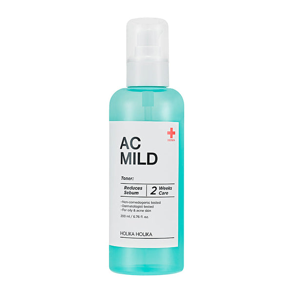 Holika Holika  AC Mild Toner For Oily & Acne Skin. Näotoonik rasusele/aknelisele nahale 200ml