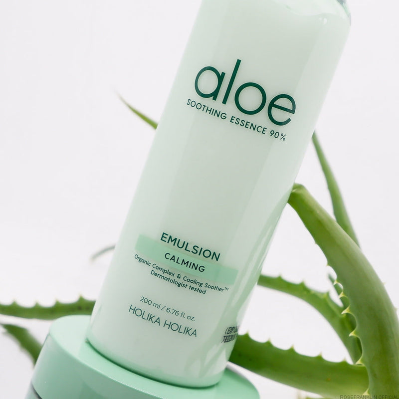 Holika Holika  Aloe Soothing Essence 90% Emulsion, Calming. Niisutav emulsioon Aloe 90% 200ml