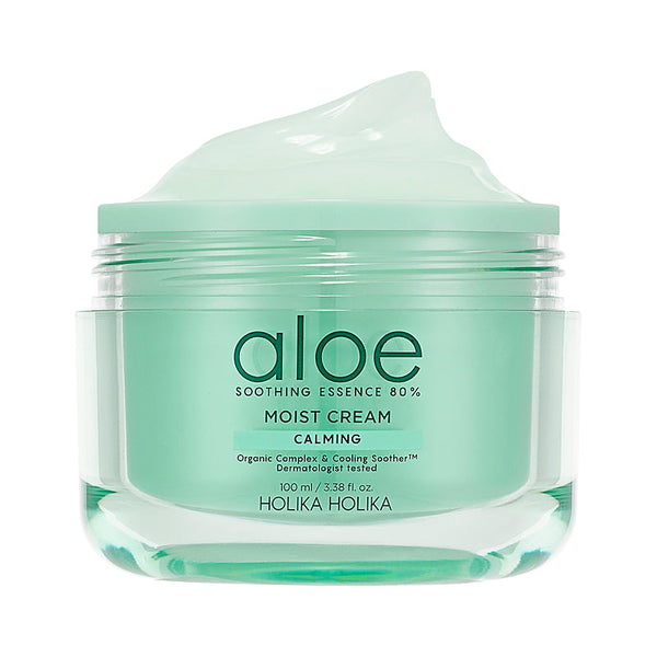 Holika Holika  Aloe Soothing Essence 80% Moist Cream, Calming. Niisutav kreem Aloe 80% 100ml