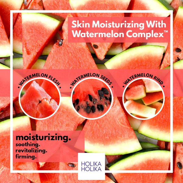 Holika Holika Watermelon 96% Soothing Gel. Niisutav geel arbuusiekstraktiga 390ml