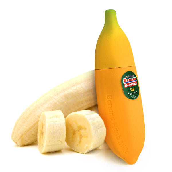 Tonymoly Magic Food Banana Hand Milk. Toitev kätekreem banaanilõhnaline 45ml
