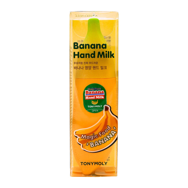 Tonymoly Magic Food Banana Hand Milk. Toitev kätekreem banaanilõhnaline 45ml