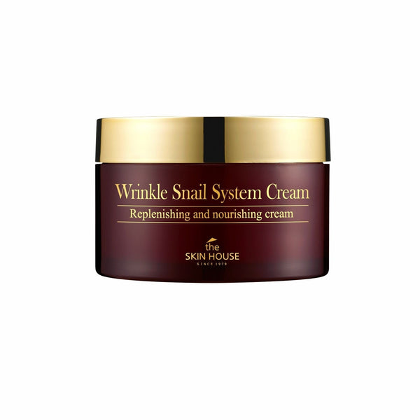 The Skin House Wrinkle Snail System Cream, Replenishing And Nourishing. Vanemisvastane toitev näokreem teolimaga 100ml