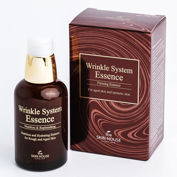 The Skin House Wrinkle System Essence, Nutrition & Replenishing. Öine pinguldav seerum-essents kollageeniga 50ml