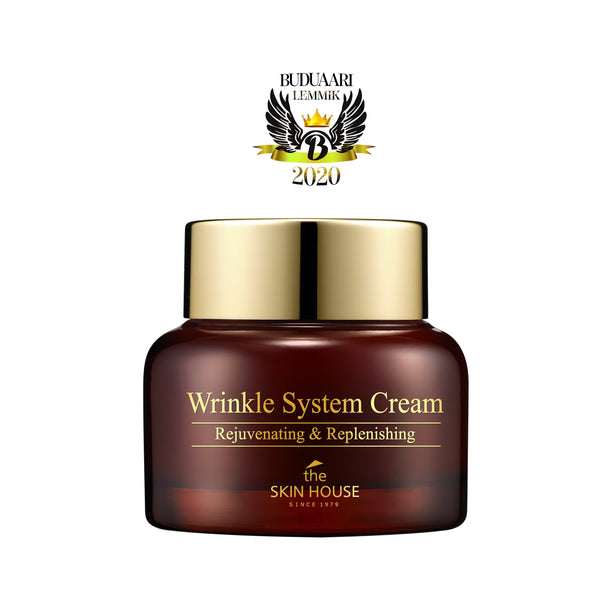 The Skin House Wrinkle System Cream, Rejuvenating & Replenishing. Pinguldav näokreem kollageeni ja adenosiiniga 50ml
