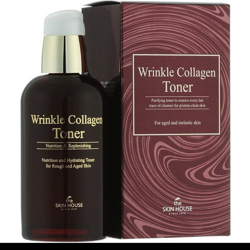 The Skin House Wrinkle Collagen Toner, Nutrition And Replenishing. Pinguldav toonik kollageeniga 130ml