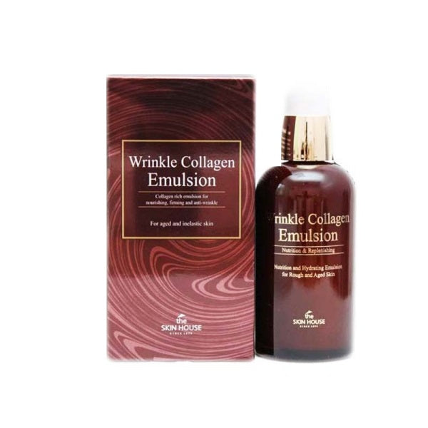 The Skin House Wrinkle Collagen Emulsion, Nutrition & Replenishing. Pinguldav emulsioon kollageeniga 130ml