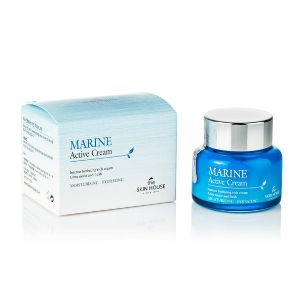 The Skin House Marine Active Cream, Moisturizing. Hydrating. Niisutav hüaluroonhappekreem merevetikatega 50ml