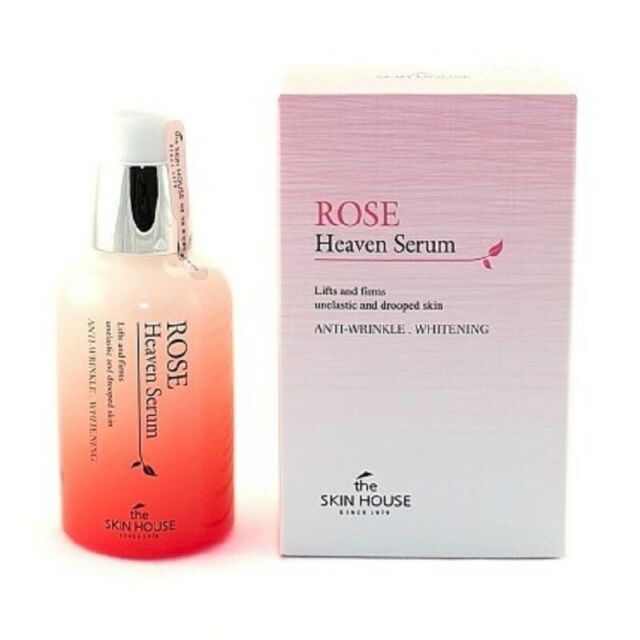 The Skin House Rose Heaven Serum, Anti-Wrinkle. Whitening. Vanenemisvastane helestav seerum roosiõliga 50ml