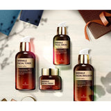 The Skin House Wrinkle Facial Gift Set. Vanenemisvastane pinguldavate toodete komplekt kollageeni ja ženšenniga 130+130+50+50ml
