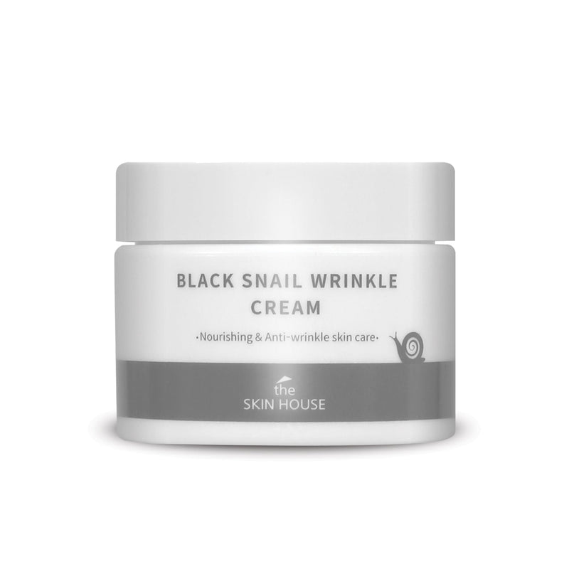 The Skin House Black Snail Wrinkle Cream, Nourishing & Anti-Wrinkle. Kortsuvastane, toitev kreem teolima, kollageeni ja musta sojaoa ekstraktiga 50ml