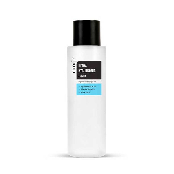 Coxir Ultra Hyaluronic Toner, Rejuvenate And Hydrate. Värskendav ja niisutav toonik hüaluroonhappe ja aaloega 150ml