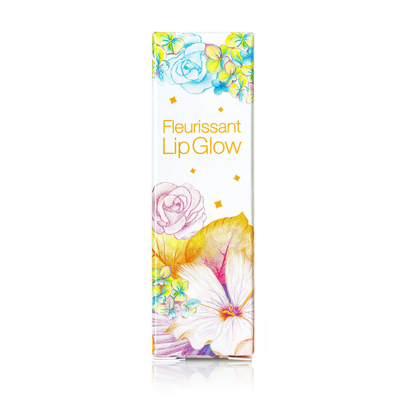 Glamfox Fleurissant Lip Glow GL01 Moonlight Flower. Huulepulk-palsam kuuvalguslill 3.3g