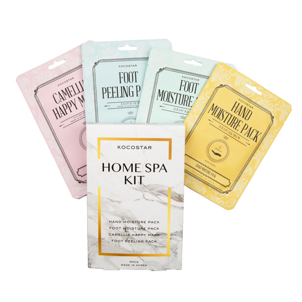 Kocostar Home Spa Kit. 4-osaline hoolduskomplekt näole, kätele ja jalgadele