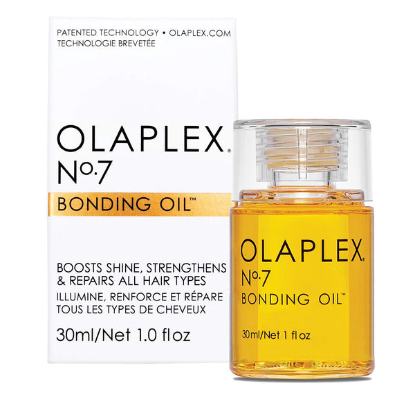 Olaplex No.7 Bonding OilTM Boosts Shine, Strengthens & Repairs All Hair Types. Juustesse jäetav õli 30ml