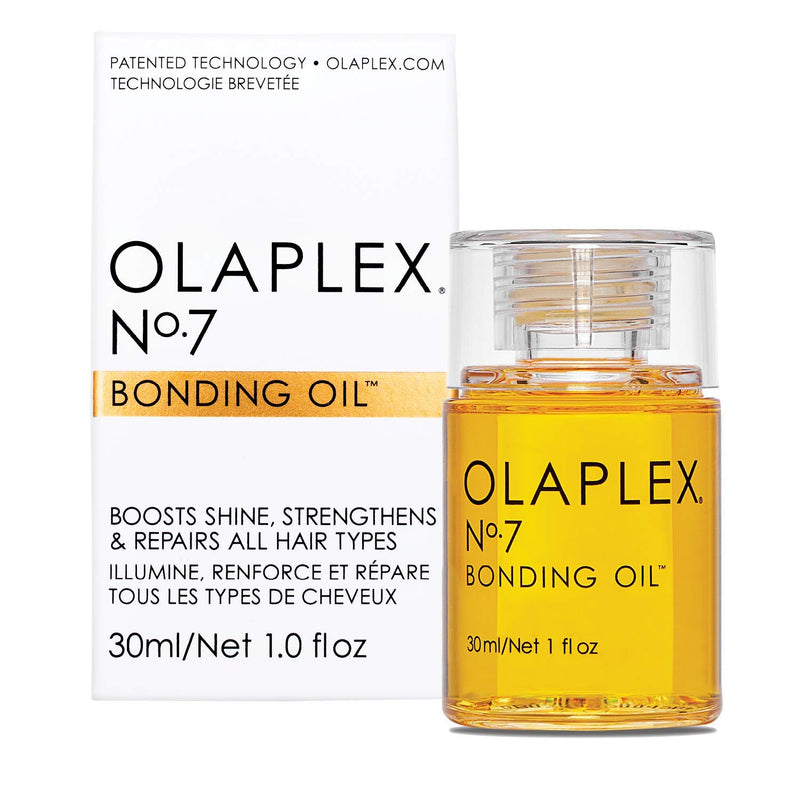 Olaplex No.7 Bonding OilTM Boosts Shine, Strengthens & Repairs All Hair Types. Juustesse jäetav õli 30ml