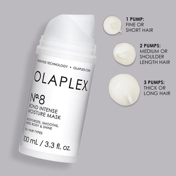 Olaplex No.8 Bond Intense Moisture Mask Moisturizes, Smooths, Adds Body & Shine All Hair Types. Niisutav juuksemask 100ml