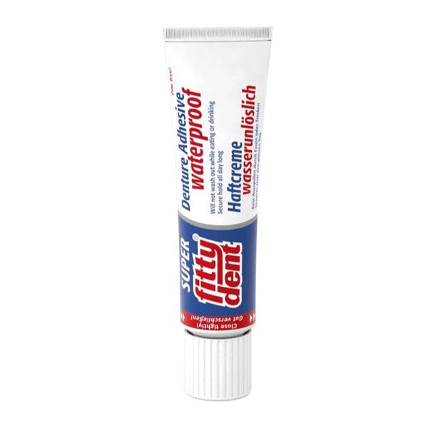 Fittydent International Super Denture Adhesive Waterproof, Zinc Free. Veekindel proteesiliim, tsingivaba 40g