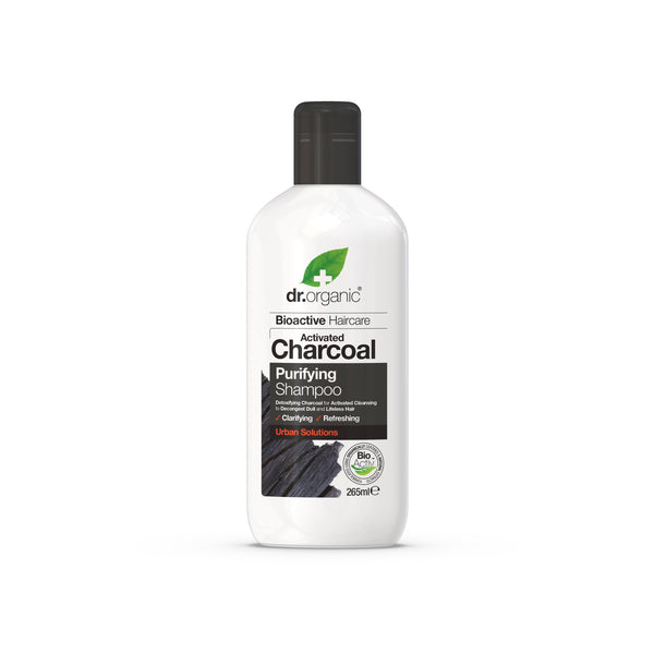 Dr Organic Charcoal Purifying Shampoo. Söe sügavpuhastav šampoon 265ml