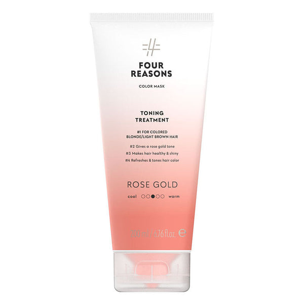 Four Reasons Color Mask Toning Shampoo Rose Gold. Tooniv šampoon värvitud juustele 250ml