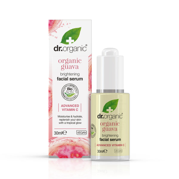 Dr Organic Guava Brightening Facial Serum. Guava näoseerum C-vitamiiniga 30ml